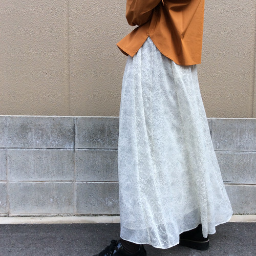 ANNA KERRY／ドットロングスカート