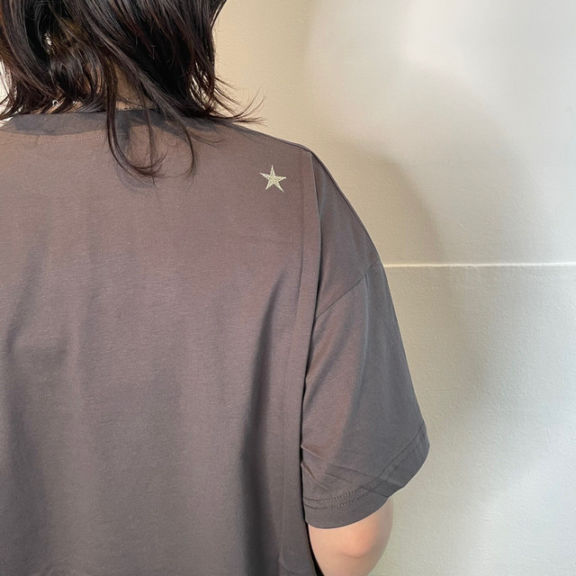 【予約商品】星刺繍Tシャツ